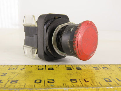 Allen Bradley 800H-FRX6AP/F E-Stop Twist Release 2N.O Series F