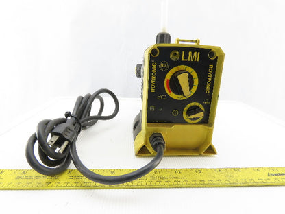 LMI Roytronic A11-910HI Metering Pump 120V .13 GPH 250PSI