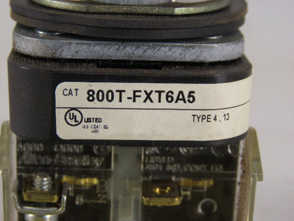 Allen Bradley 800H-FRX6AP/T E-Stop Twist Release 2 N.O Series T