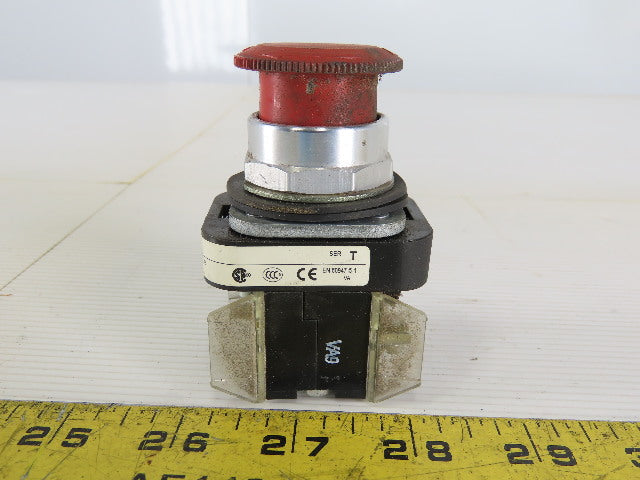Allen Bradley 800H-FRX6AP/T E-Stop Twist Release 2 N.O Series T