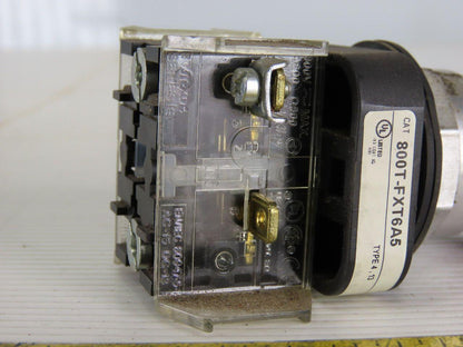 Allen Bradley 800H-FRX6AP/T E-Stop Twist Release 2 N.O Series T