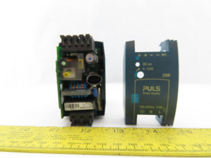 Puls ML50.102 Industrial Grade Power Supply AC/DC 100-240V 1.0A DIN Rail Mount