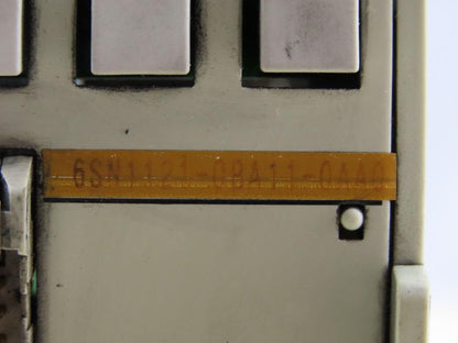 Siemens 6SN1121-0BA11-0AA0 Simodrive 611 Control Unit Software HSA 2.3