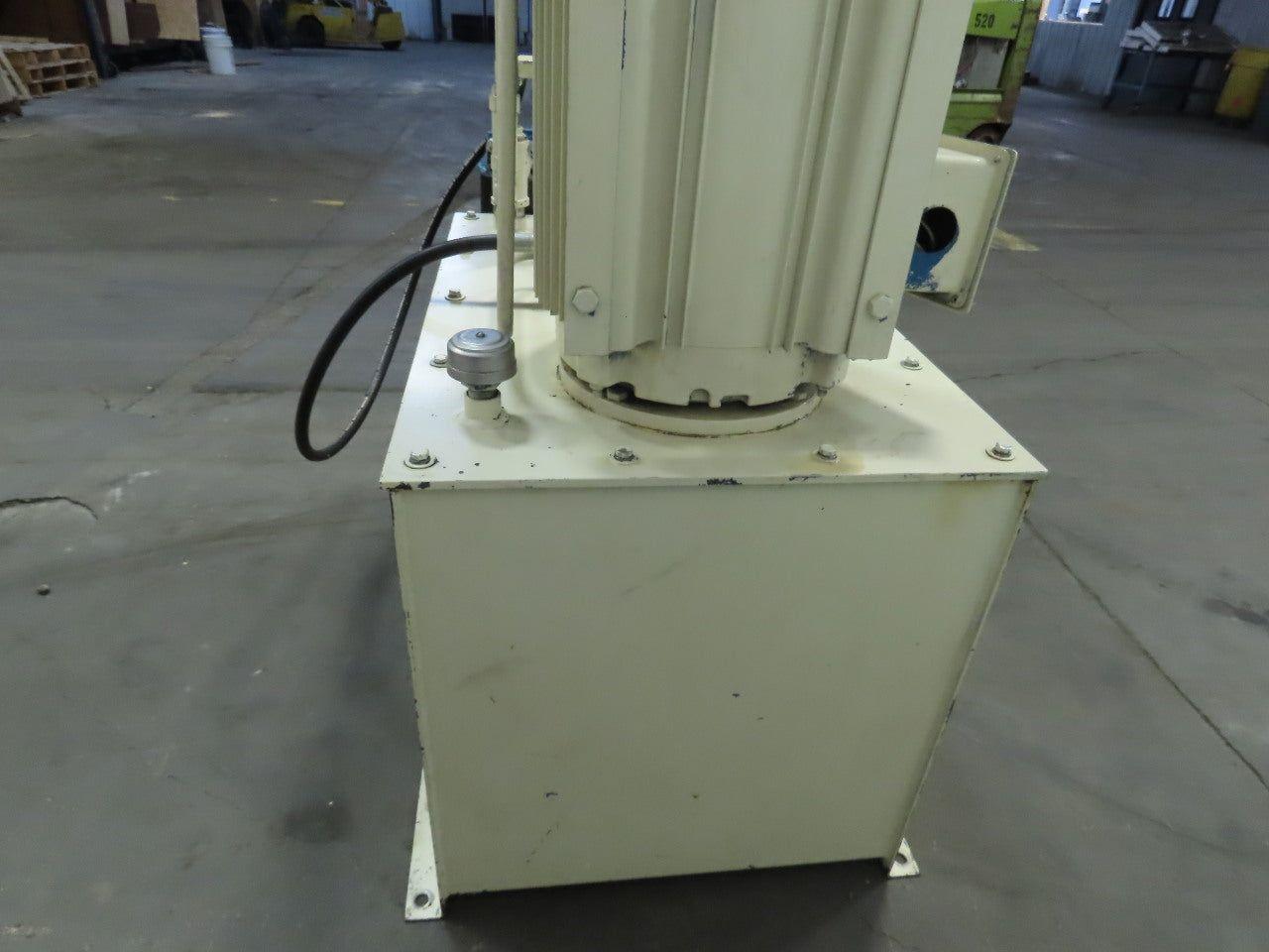 Vickers PVQ40 20HP 90 Gal. Hydraulic Power Unit Heat Exchanger 230/460 3Ph