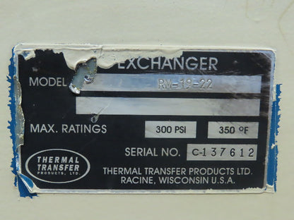 Vickers PVQ40 20HP 90 Gal. Hydraulic Power Unit Heat Exchanger 230/460 3Ph