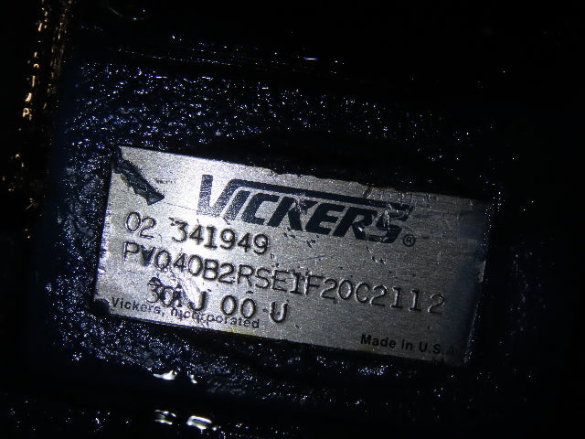 Vickers PVQ40 20HP 90 Gal. Hydraulic Power Unit Heat Exchanger 230/460 3Ph