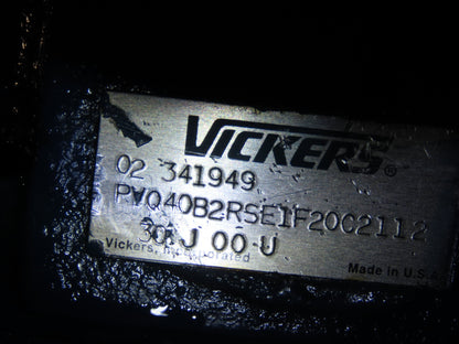 Vickers PVQ40 20HP 90 Gal. Hydraulic Power Unit Heat Exchanger 230/460 3Ph