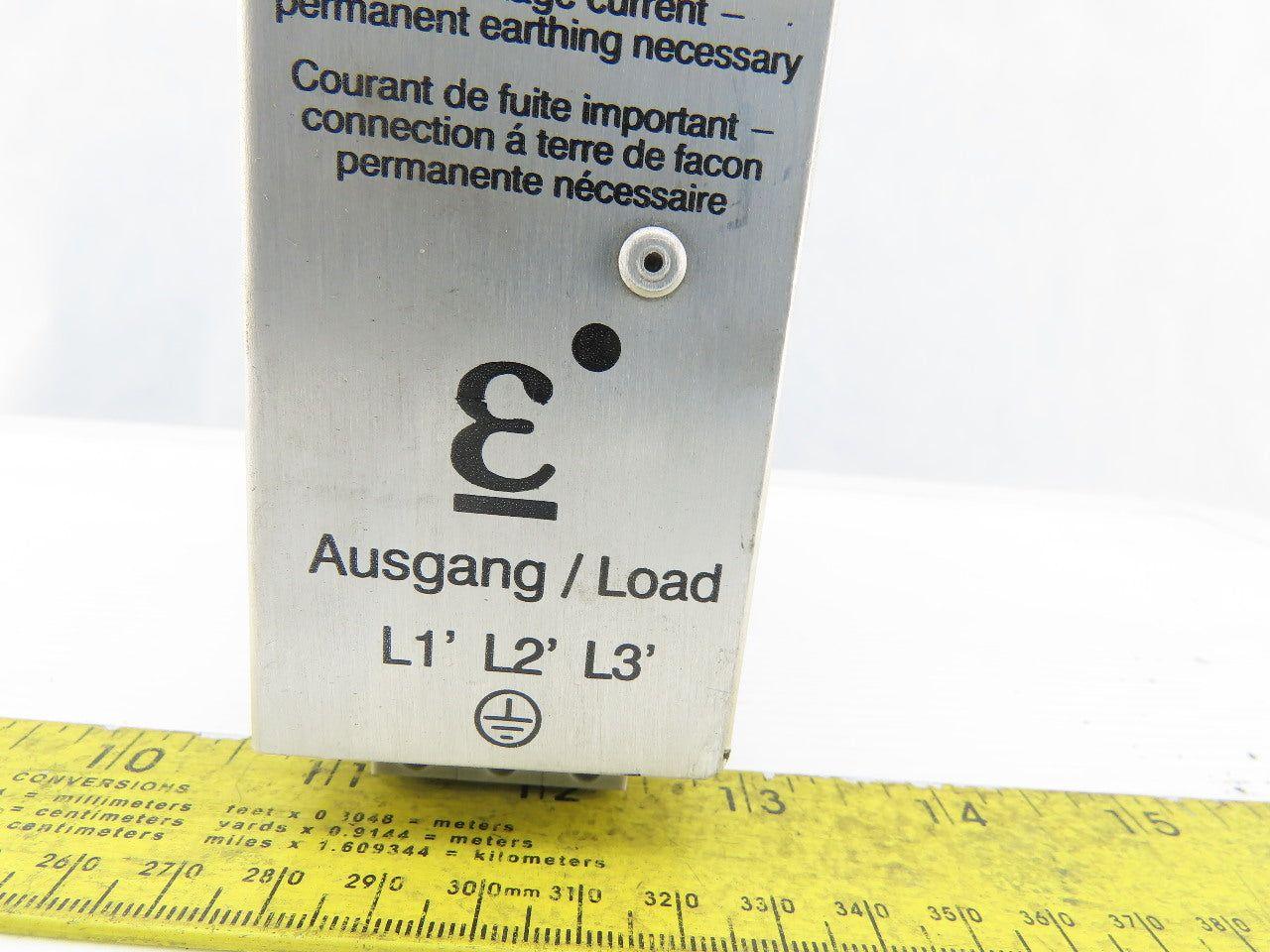 LNF K 3*480/008 EMC Filter 480V 8A 50/60Hz 3 Pole