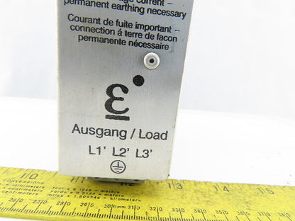 LNF K 3*480/008 EMC Filter 480V 8A 50/60Hz 3 Pole