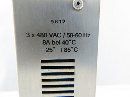 LNF K 3*480/008 EMC Filter 480V 8A 50/60Hz 3 Pole