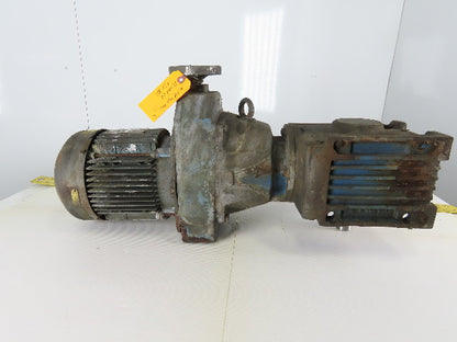 SEW-EURODRIVE DT90S4-KS Gearmotor W/Variable Speed Drive 10.5:1 Ratio 1-1/2HP