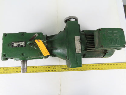 SEW-EURODRIVE Gearmotor W/Variable Speed Drive 37.17:1 Ratio 65-13RPM