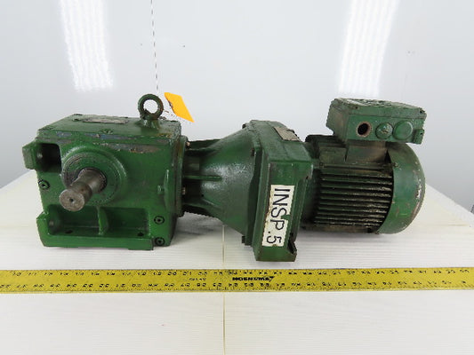 SEW-EURODRIVE Gearmotor W/Variable Speed Drive 37.17:1 Ratio 65-13RPM
