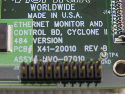 Visi Trak X41-20010 Rev B Ethernet Monitor & Control Board Cyclone II PCB