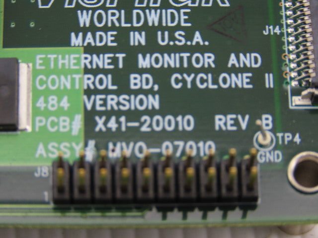 Visi Trak X41-20010 Rev B Ethernet Monitor & Control Board Cyclone II PCB
