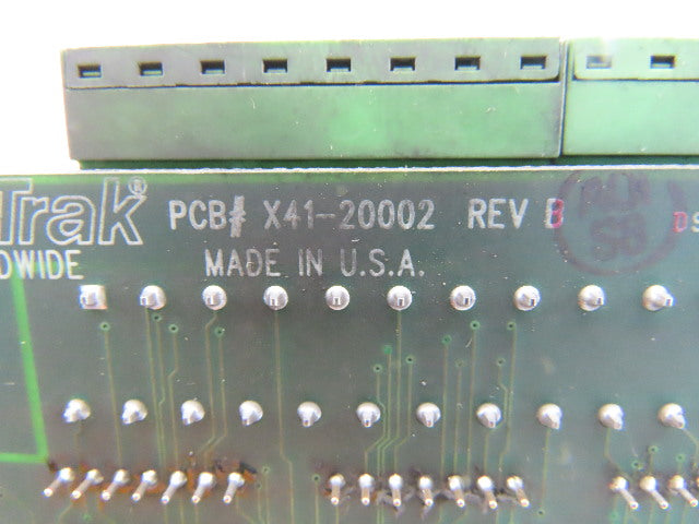 Visi Trak X41-20002 Rev B Printed Circuit Board