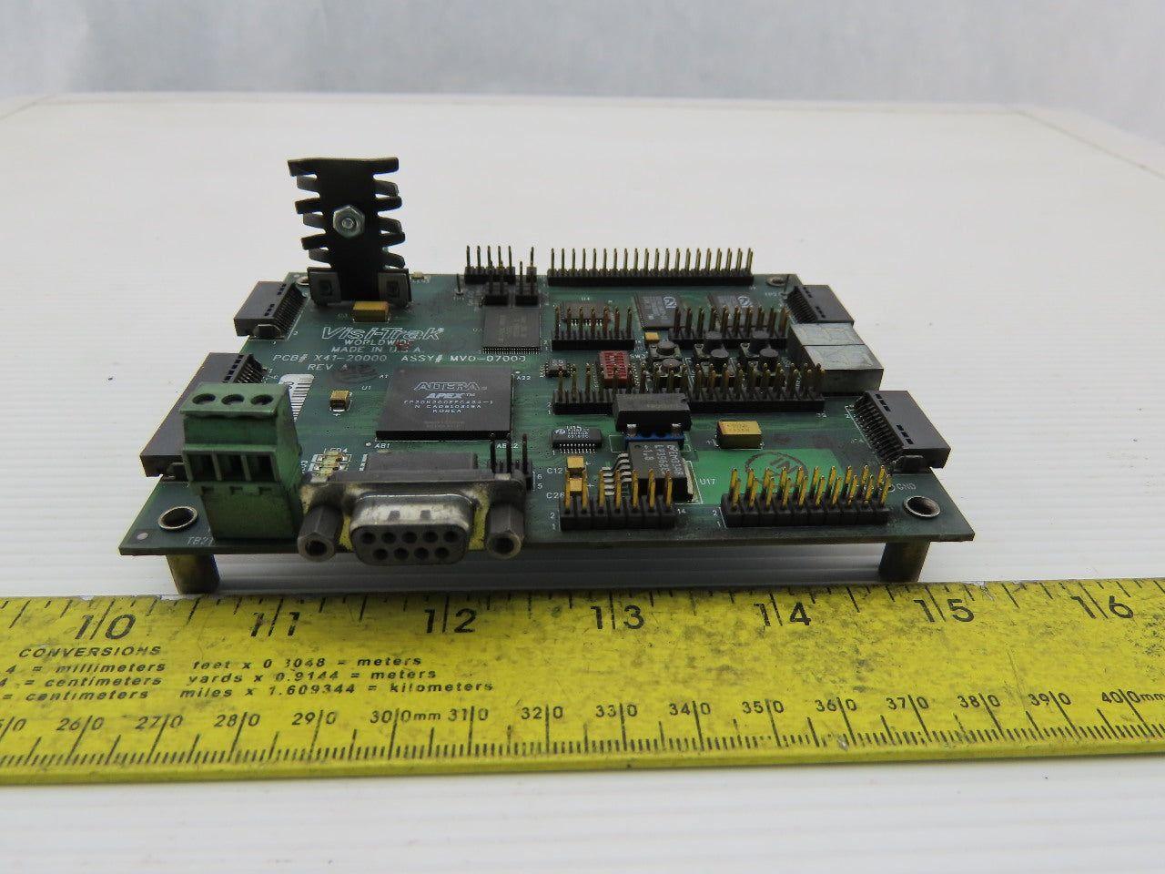 Visi Trak X41-20000 Rev A Printed Circuit Board PCB Assy# MV0-07000