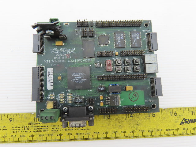 Visi Trak X41-20000 Rev A Printed Circuit Board PCB Assy# MV0-07000