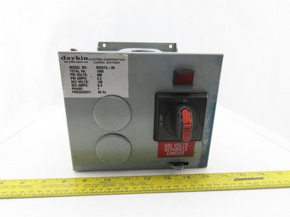 Daykin MDGTA-05 Transformer Disconnect 480/120 Volts 2.2A 60Hz Ph 1