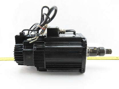 Yaskawa Electric SGMGH-13A2A-YR24 AC Servo Motor Removed From a Motoman YR-UP50