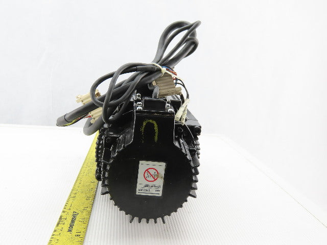 Yaskawa Electric SGMGH-13A2A-YR24 AC Servo Motor Removed From a Motoman YR-UP50