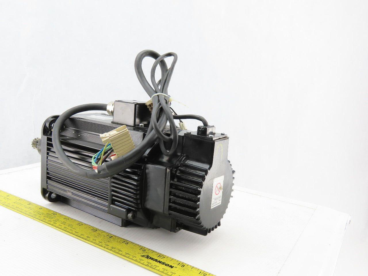 Yaskawa Electric SGMGH-13A2A-YR24 AC Servo Motor Removed From a Motoman YR-UP50