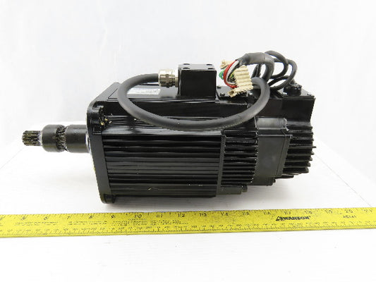 Yaskawa Electric SGMGH-13A2A-YR24 AC Servo Motor Removed From a Motoman YR-UP50