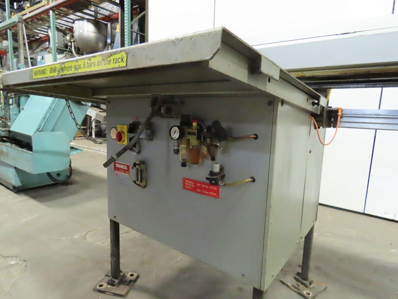 SMW/SAMECA 680 MUZ 5.6 Space Saver Bar Feeder 80 PSI