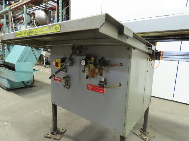 SMW/SAMECA 680 MUZ 5.6 Space Saver Bar Feeder 80 PSI