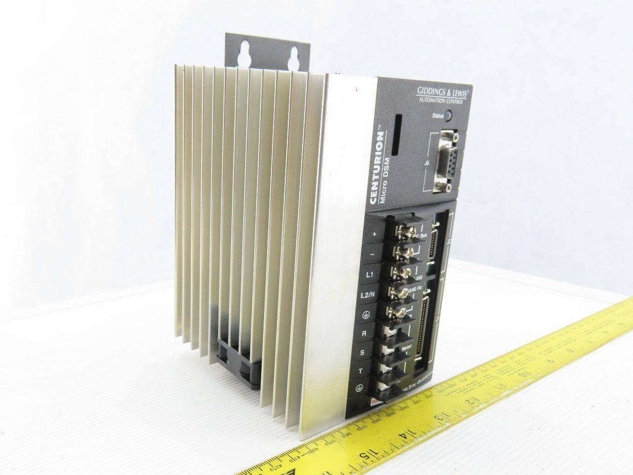 Giddings&Lewis DSM030 Automation Control Micro DSM Drive 120/240VAC Single Ph