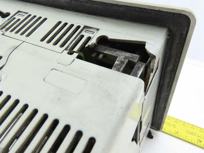 Allen Bradley 2711P-B6M3D/B Panel View Plus 600 24VDC 25W Back Piece is Broken