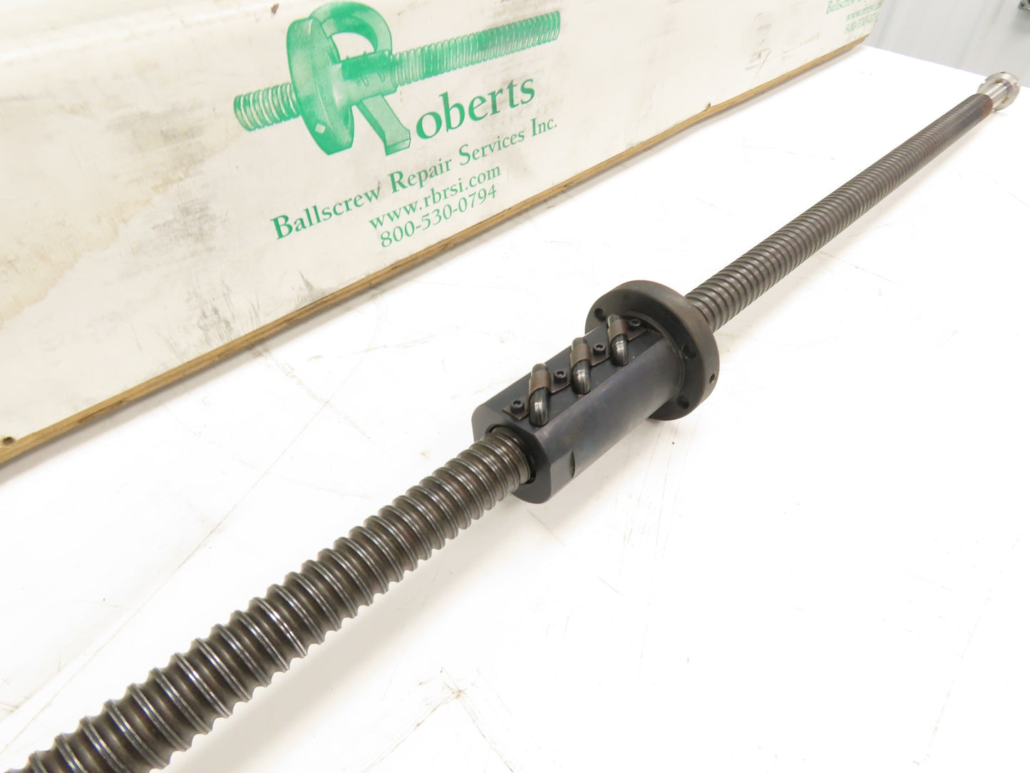 Roberts Ball Screw & Nut Assembly 25mm Dia 6mm Pitch 34" Travel 45" OAL