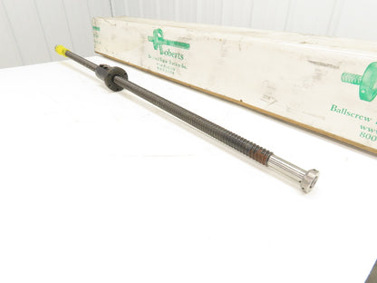 Roberts Ball Screw & Nut Assembly 25mm Dia 6mm Pitch 34" Travel 45" OAL