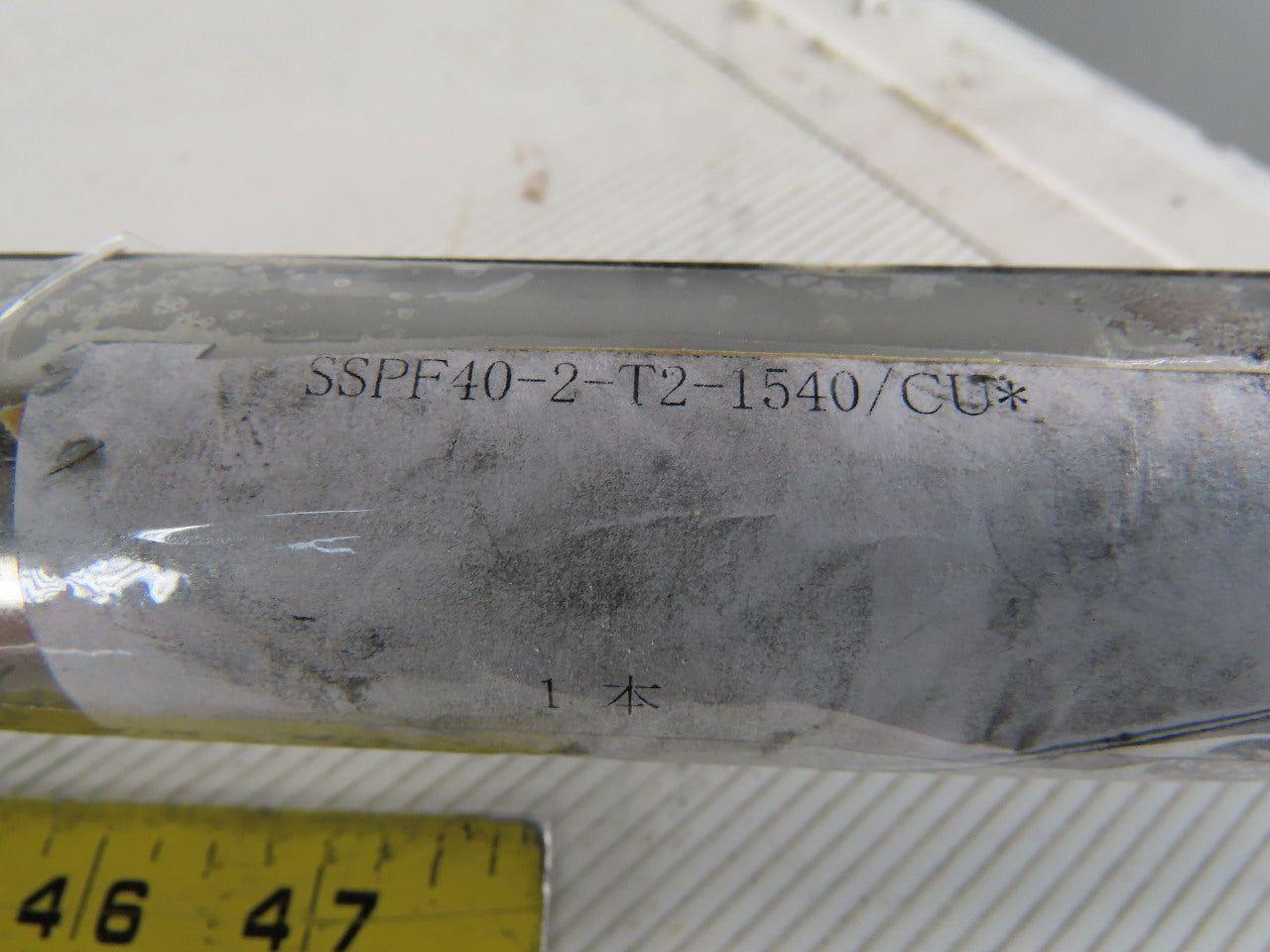 NB SSPF40 005N4X-01 Linear Slide Rail System 60-3/4" OAL 37mm Diam