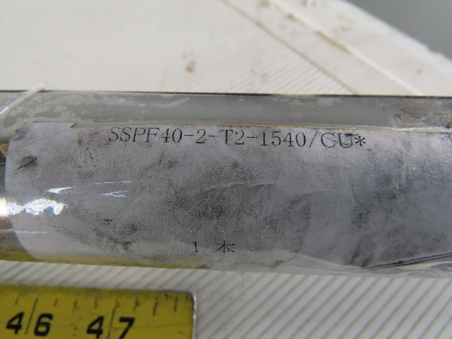 NB SSPF40 005N4X-01 Linear Slide Rail System 60-3/4" OAL 37mm Diam