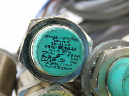 Pepperl Fuchs NBN8-18GM50-E0 Proximity Sensor Lot of 6