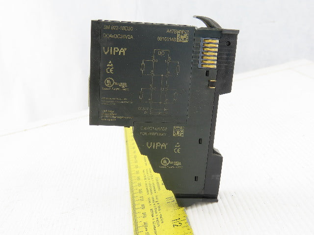 Vipa 022-1BD20 Digital Output 24VDC 2A DIN Rail Mount Lot of 4