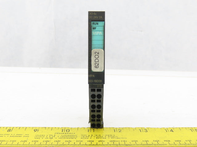 Vipa 022-1BD20 Digital Output 24VDC 2A DIN Rail Mount Lot of 4