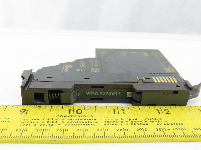 Vipa 022-1BD20 Digital Output 24VDC 2A DIN Rail Mount Lot of 4