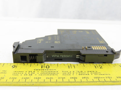 Vipa 022-1BD20 Digital Output 24VDC 2A DIN Rail Mount Lot of 4