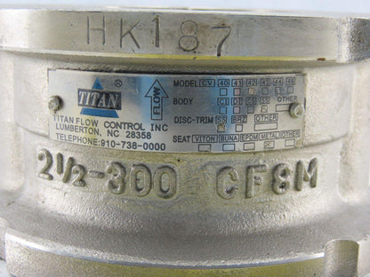 Titan CV-42-SS 2" Stainless Steel Flow Control Check Valve