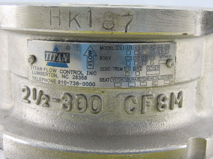 Titan CV-42-SS 2" Stainless Steel Flow Control Check Valve