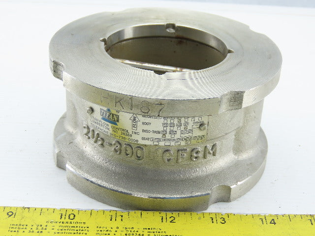 Titan CV-42-SS 2" Stainless Steel Flow Control Check Valve