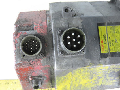 Fanuc A06B-0356-B755 20F/2000 2000RPM 140V AC Servo Motor