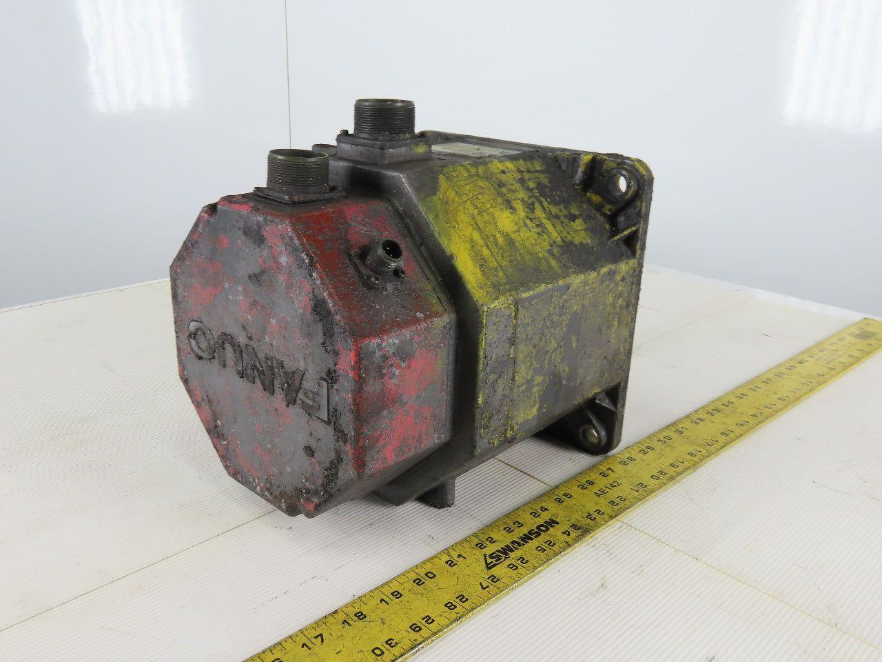 Fanuc A06B-0356-B755 20F/2000 2000RPM 140V AC Servo Motor