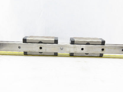 Hyundai Hit-15S Linear Guide Rails 48" W/THK LY35 Bearing Blocks