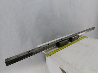 Hyundai Hit-15S Linear Guide Rails 48" W/THK LY35 Bearing Blocks