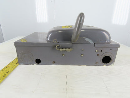 Square D  A86343 100A 600V Single Throw Disconnect Safety Switch Fusible