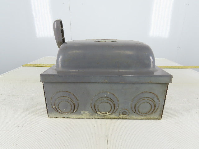 Square D  A86343 100A 600V Single Throw Disconnect Safety Switch Fusible