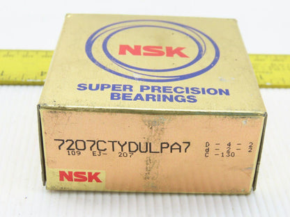 NSK 7207CTYDULP4 Super Precision Bearing Spindle Bearing Matched Pair